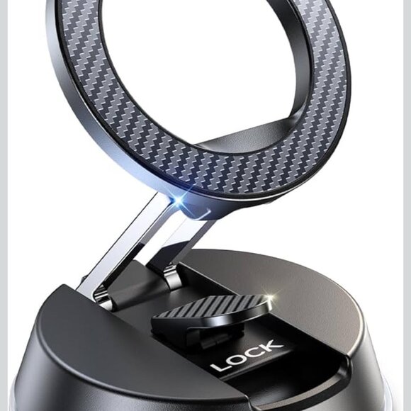 Car Phone Holder for MagSafe [78+LBS Ultra Grip | 2400gf Magnetic Power] 360° Fo - Picture 2 of 6